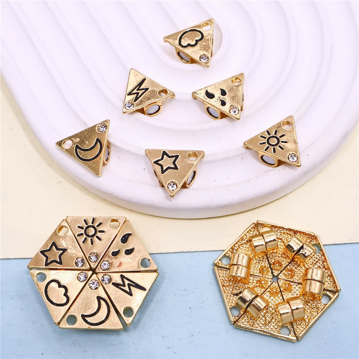 6‑Piece Weather Element Best Friend Necklaces✨