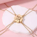 4 Besties Clover Best Friend Necklaces🍀
